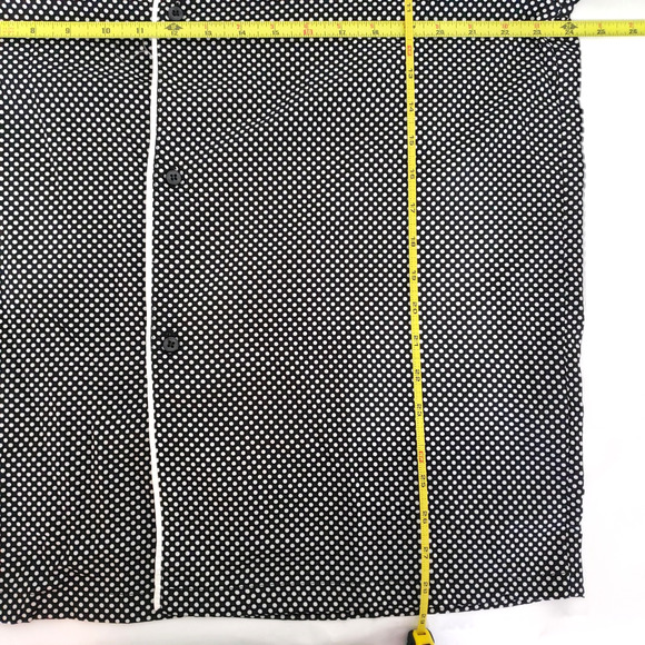 NEW!! EPTM SIZE XL The Perfect Example Drip Flame Black Polka Dot Shirt 8786 - Picture 5 of 11